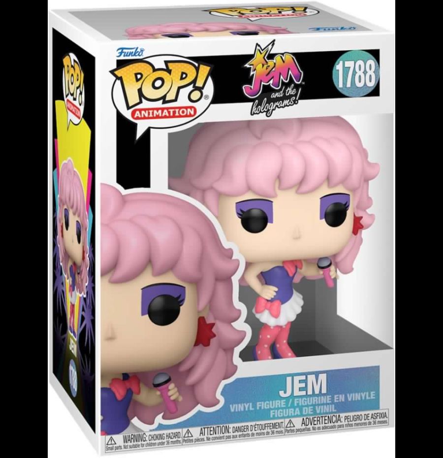 Jem And The Holograms: Funko Pop! Animation - Jem (Vinyl Figure 1788)