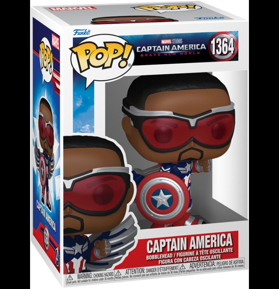 Marvel: Funko Pop! - Brave New World - Captain America (Vinyl Figure 1364)