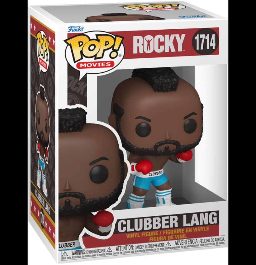 Rocky III: Funko Pop! Movies - Clubber Lang (Vinyl Figure 1714)