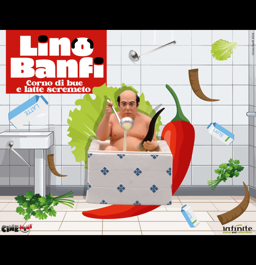 Lino Banfi: Infinite Statue - Corno Di Bue Cinemini Pvc