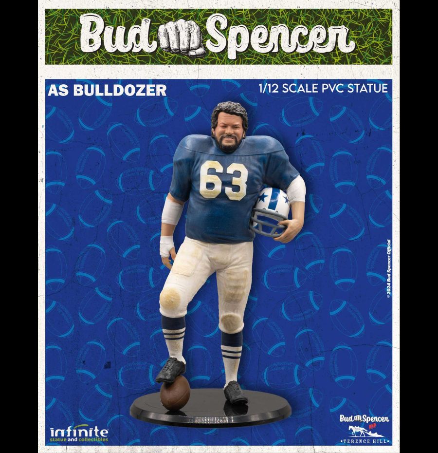 Bud Spencer: Infinite Statue - As Bulldozer 1/12 Pvc Statuetta