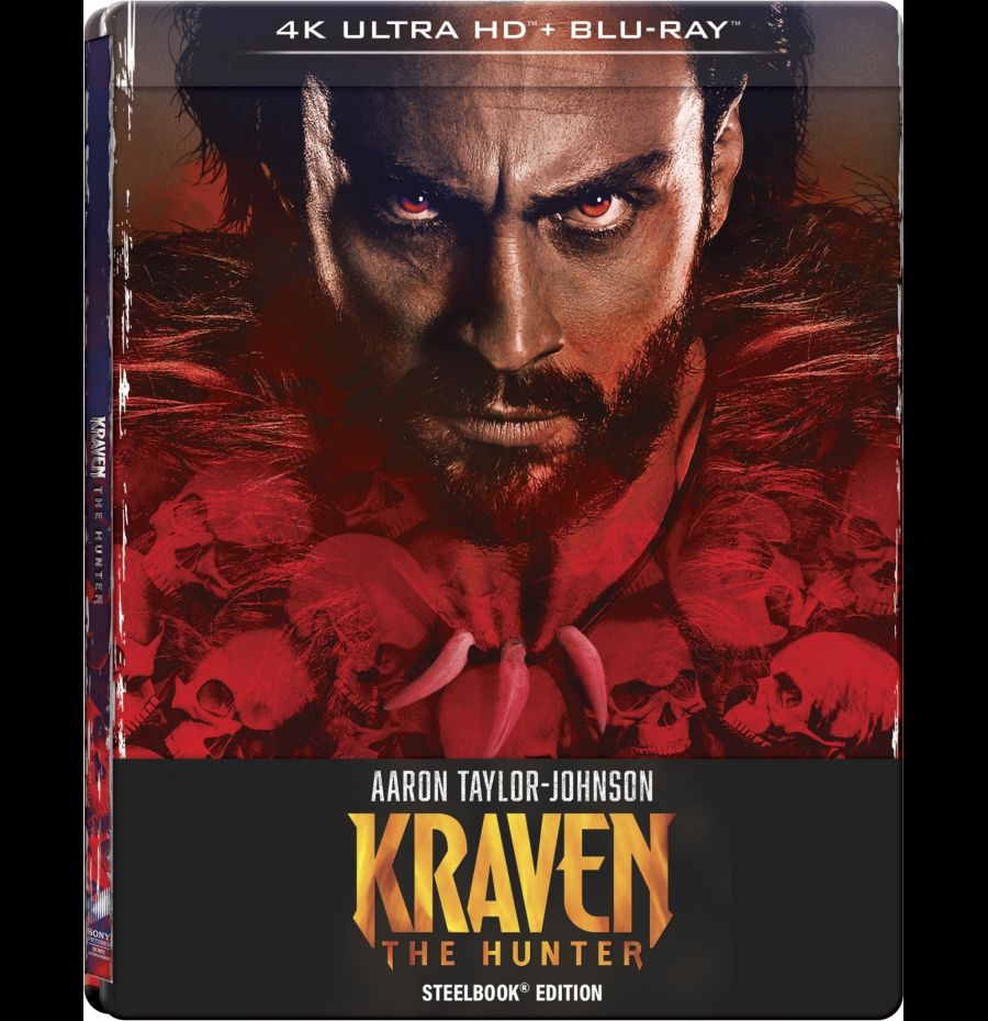 Kraven - Il cacciatore -  Steelbook + 4K Ultra HD + Blu-Ray