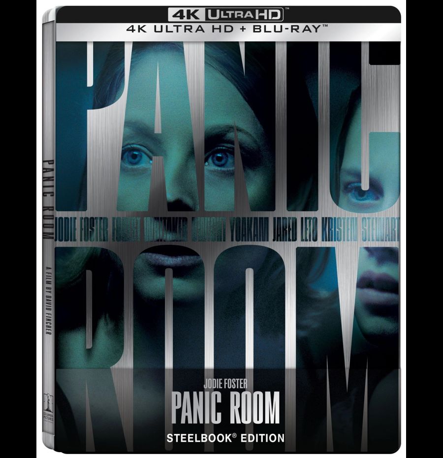 Panic Room - Steelbook + 4K Ultra HD + 2 Blu-Ray