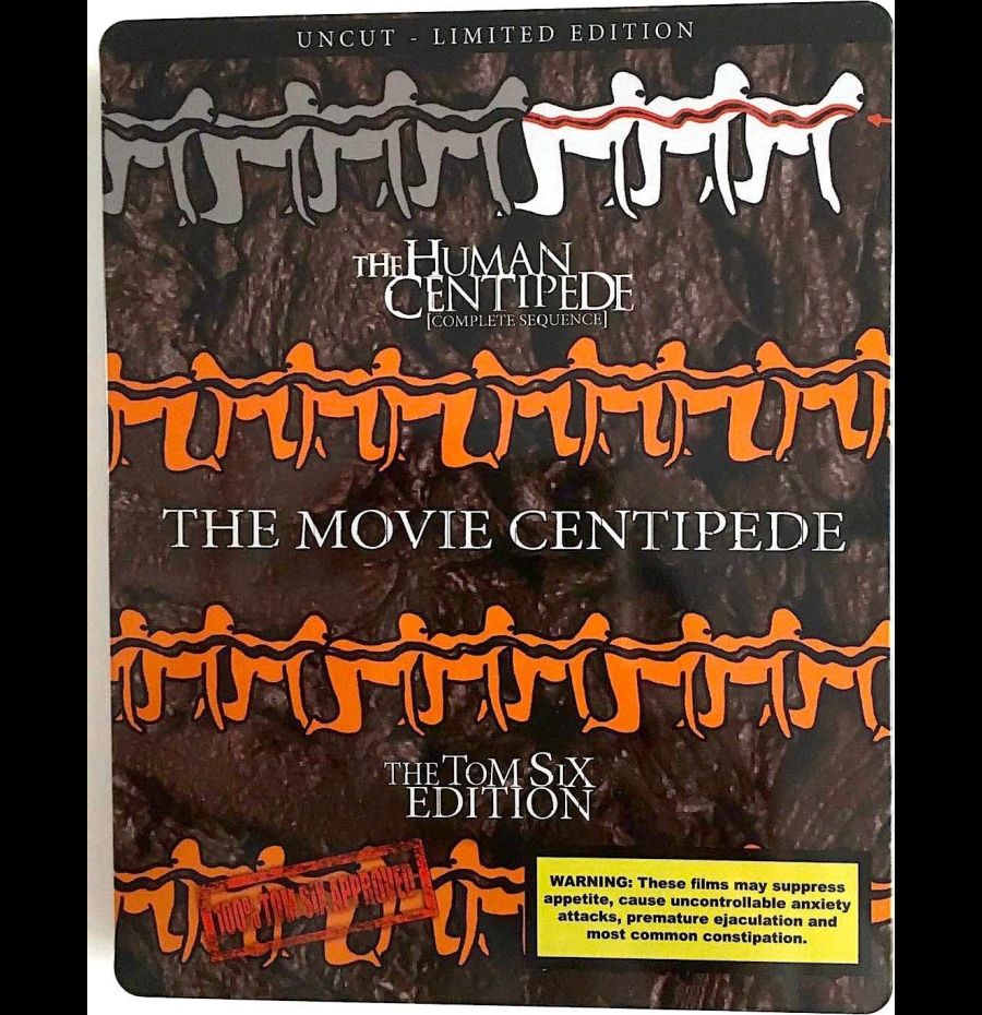 The Human Centipede - The Complete Sequence - Steelbook + 2 Blu-Ray