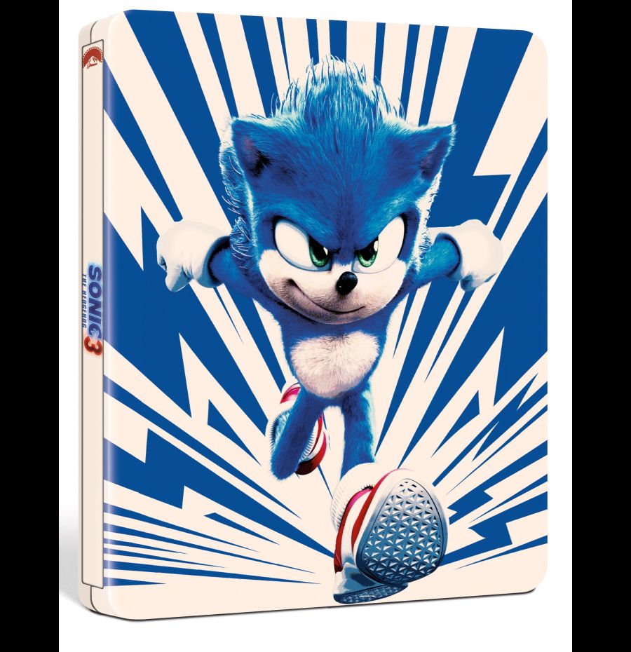 Sonic 3 - Il film - Steelbook Blu + 4K Ultra HD + Blu-Ray