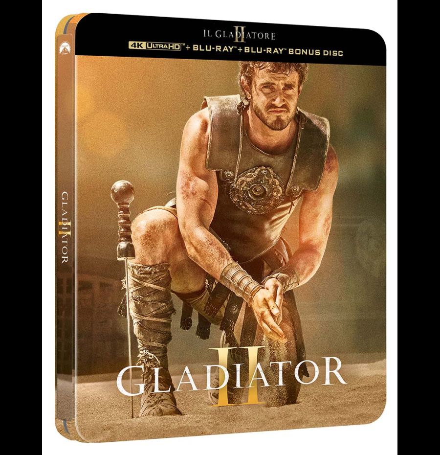 Il gladiatore II - Steelbook + 4K Ultra HD + 2 Blu-Ray