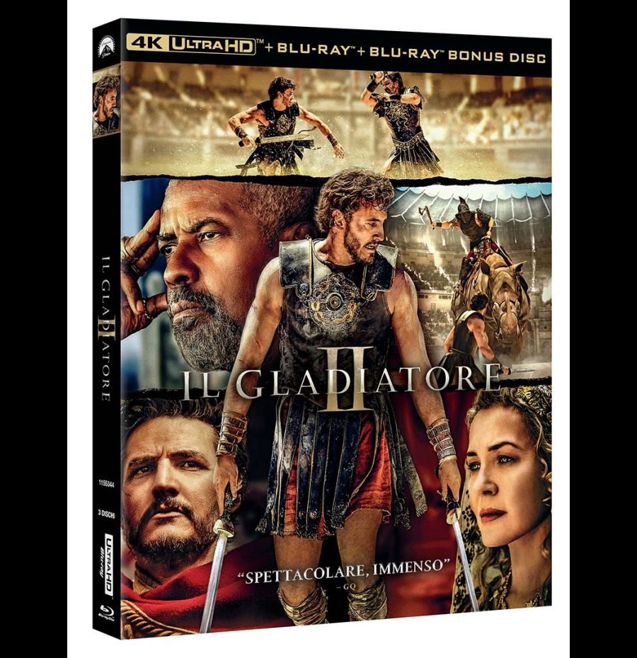 Il gladiatore II - 4K Ultra HD + 2 Blu-Ray