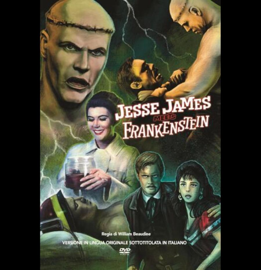 Jesse James meets Frankenstein (variant cover)