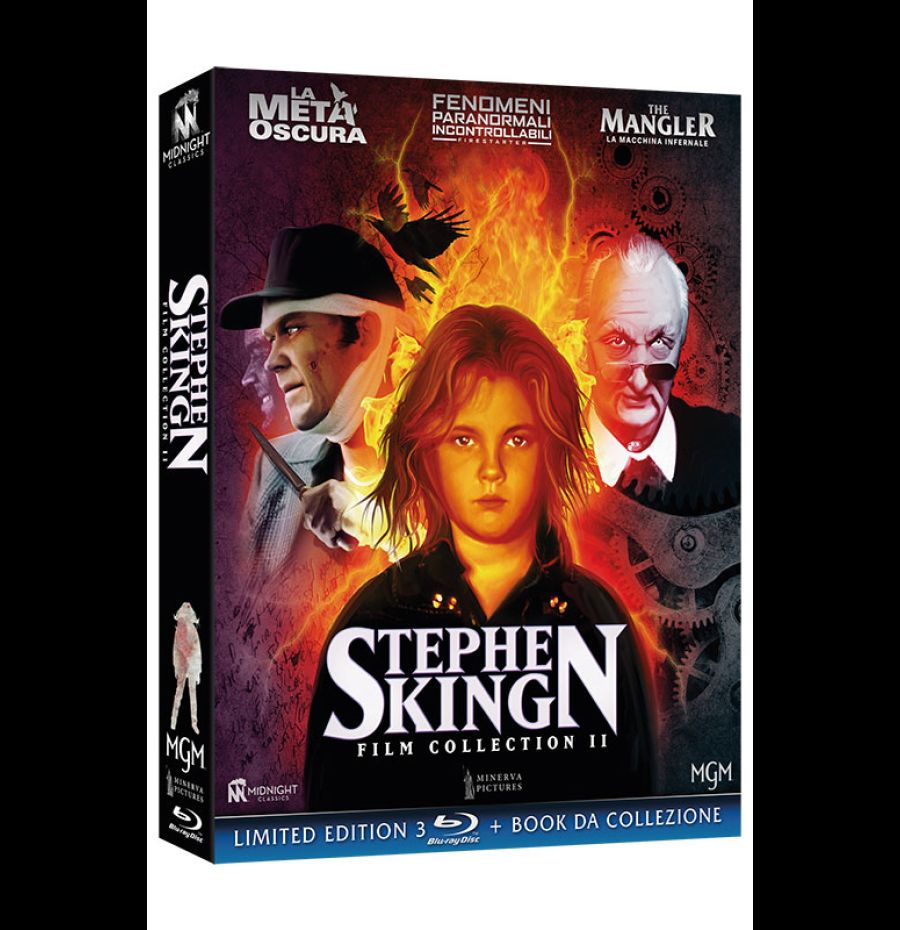 Stephen King Film Collection II - 3 Blu-Ray + Booklet